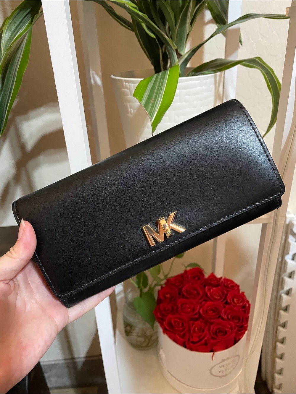 Michael Kors Black Carryall Wallet